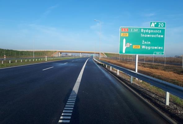 Otwarto S5 w województwie kujawsko-pomorskim