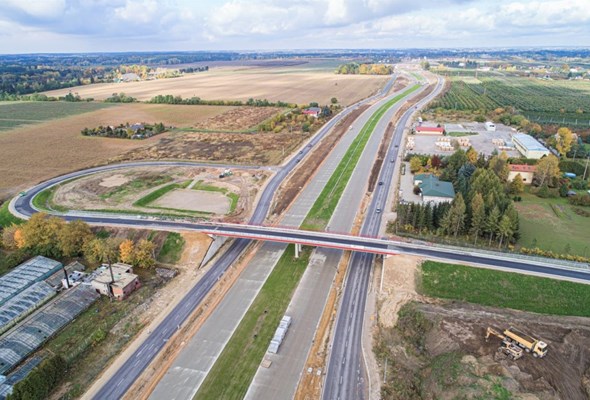 Mota-Engil: Realizujemy roczne założenia. S7 do Grójca na końcowym etapie Mota-Engil: Realizujemy roczne założenia. S7 do Grójca na końcowym etapie