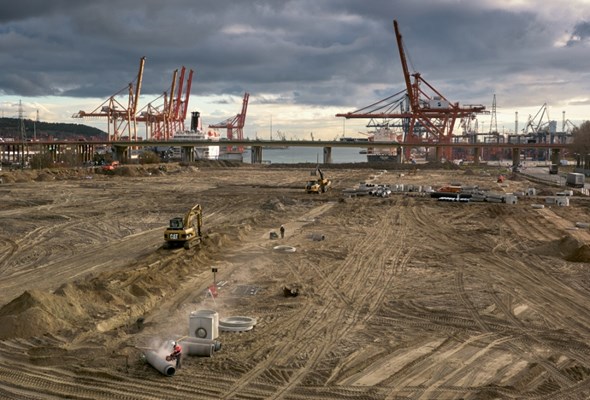 Port Gdynia. Place składowo-manewrowe powstają szybciej, niż planowano