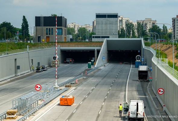GDDKiA chce otworzyć tunel pod Ursynowem za dwa miesiące [film]