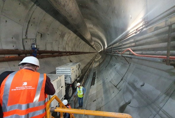 Wydrążono 1000 metrów tunelu w Świnoujściu