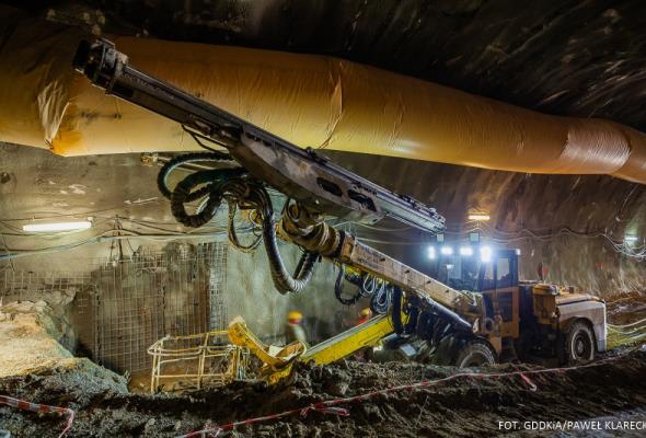Wznowienie prac w tunelu na trasie S1 Przybędza – Milówka