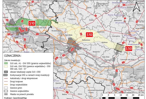 Jak pobiegnie S10 od autostrady A1 do  aglomeracji warszawskiej? Ruszył przetarg 
