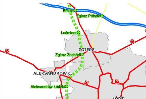 Nowe nazwy węzłów na budowanej S14