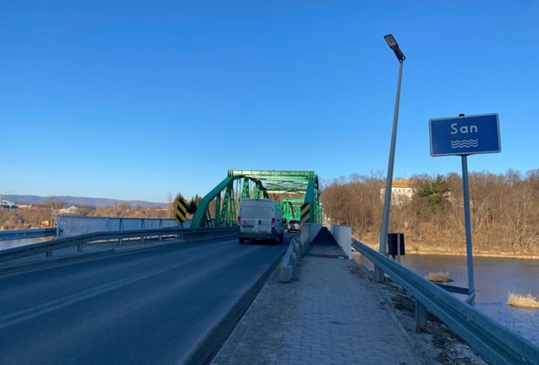 W planach budowa nowego mostu między Leskiem a Huzelami 