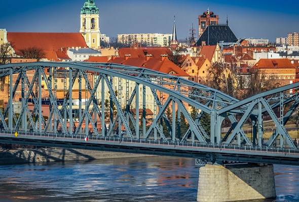 Toruń zakończył rozbudowę mostu Piłsudskiego 