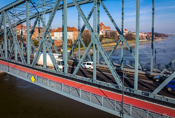 Toruń zakończył rozbudowę mostu Piłsudskiego 