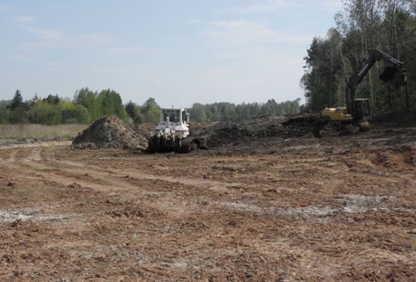Trwają prace przy budowie obwodnicy Poręby i Zawiercia na Śląsku