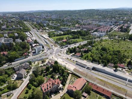 Kraków. Budowa Trasy Łagiewnickiej na ostatniej prostej