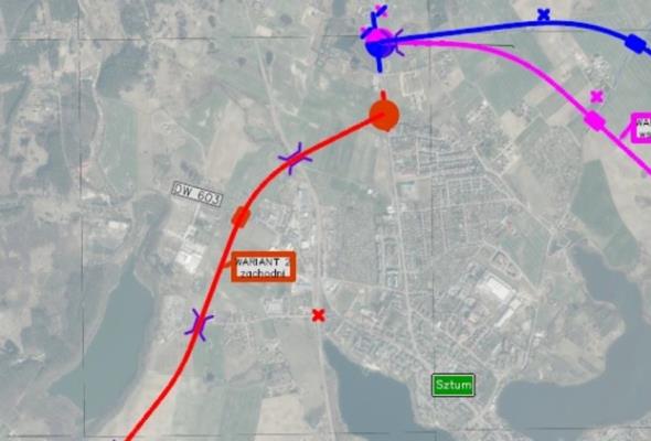 Którędy obwodnica Sztumu – wariant wybrany