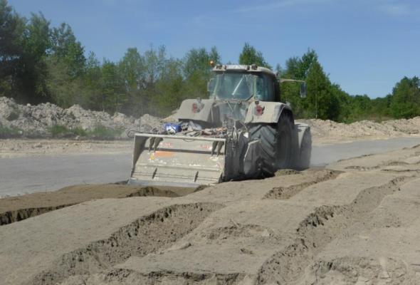 Obwodnica Wąchocka. Roboty ziemne idą pełną parą