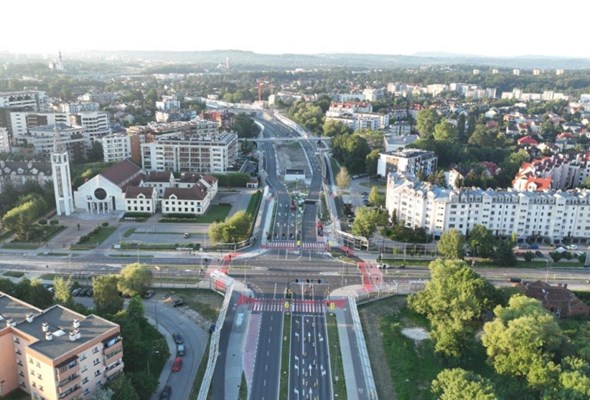 Budimex zakończył budowę Trasy Łagiewnickiej. Tak wygląda nowa droga  [ZDJĘCIA] 