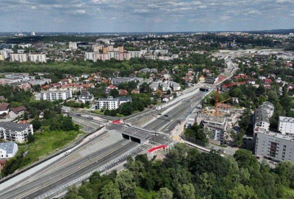 Budimex zakończył budowę Trasy Łagiewnickiej. Tak wygląda nowa droga  [ZDJĘCIA] 