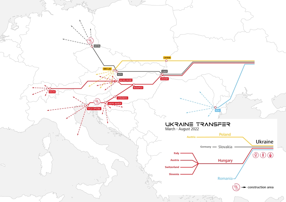 ÖBB Rail Cargo pomaga Ukrainie wywozić zboże 