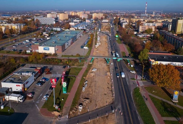 Częstochowa. Prace na Al. Wojska Polskiego wznowione