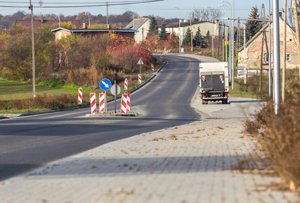 Blisko końca przebudowy drogi wojewódzkiej Stolno – Wąbrzeźno