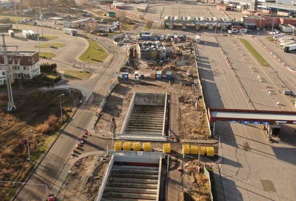 Rok 2022 na budowie tunelu w Świnoujściu 