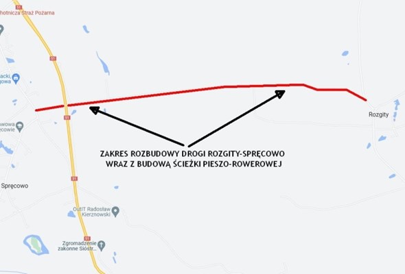 Dywity rozbudowują drogę z myślą o przyszłej obwodnicy   