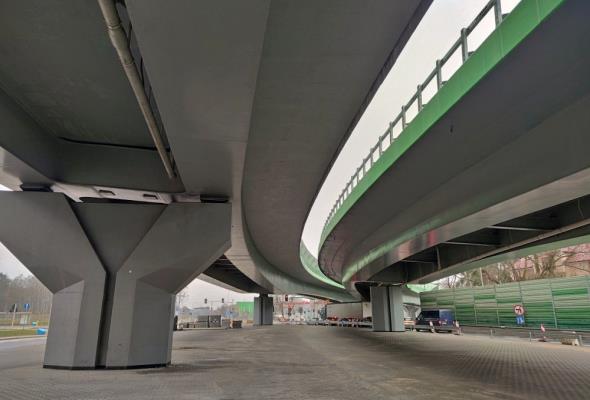 Warszawa. Otwarcie estakady na Żołnierskiej tuż tuż
