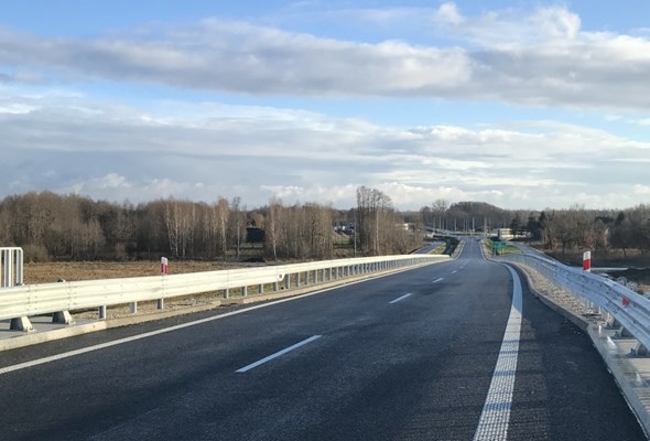 Obwodnica Grodziska Mazowieckiego otwarta. Strabag skończył miesiąc przed terminem