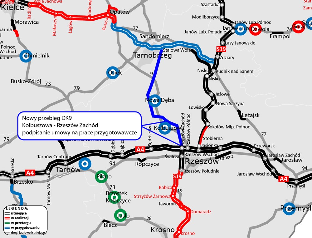Rusza projektowanie nowej dziewiątki do węzła na A4