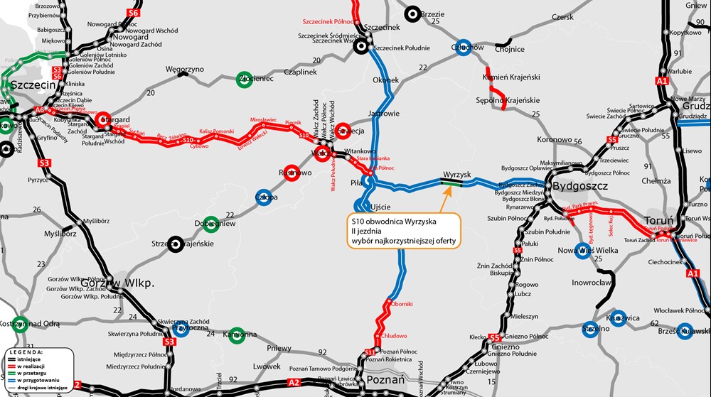 Mirbud ma rozbudować obwodnicę Wyrzyska. GDDKiA wybrała