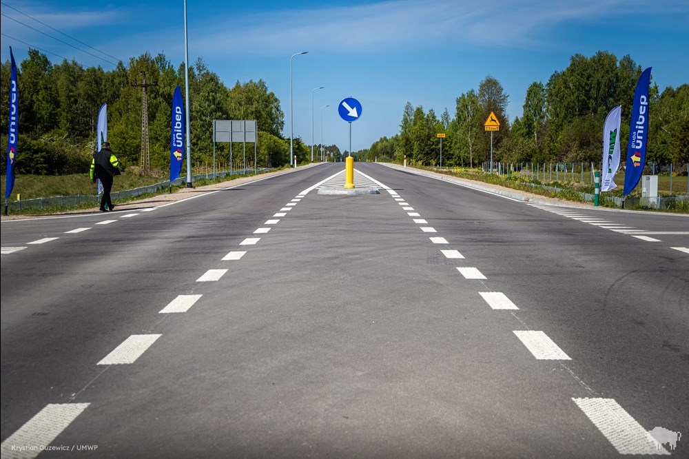 Podlaskie. Droga za 140 milionów oddana do użytku