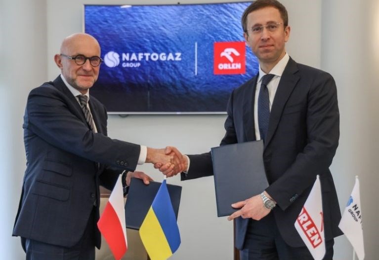 Orlen rozszerza współpracę z Naftogazem. Podpisane memorandum