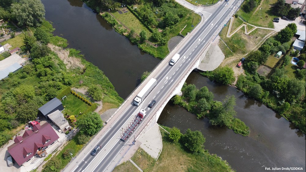 Most na „dziesiątce” w Lubiczu będzie szerszy