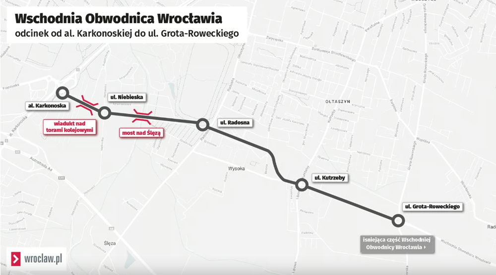 Wschodnia obwodnica Wrocławia zostanie domknięta. Jest umowa