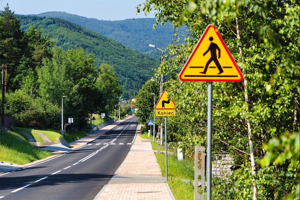 Jedna z piękniejszych dróg w Beskidach oddana do użytku