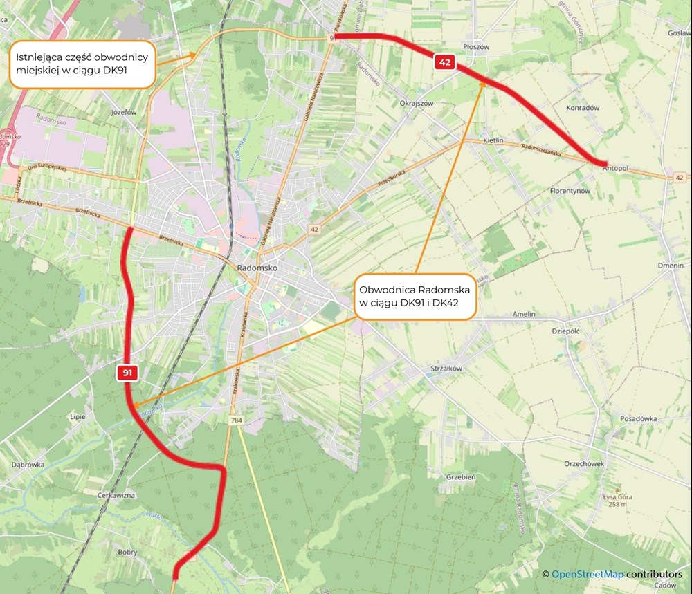Budimex najkorzystniejszy na budowę obwodnicy Radomska