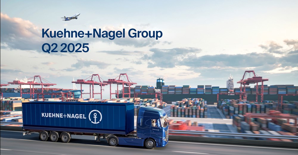 Kuehne+Nagel zwiększa swój udział w rynku logistyki morskiej i lotniczej