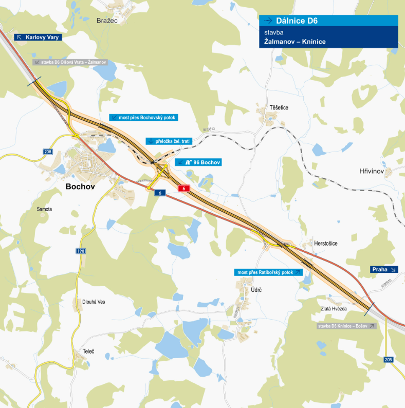 Czesi zaczęli budowę odcinka autostrady przy Niemczech