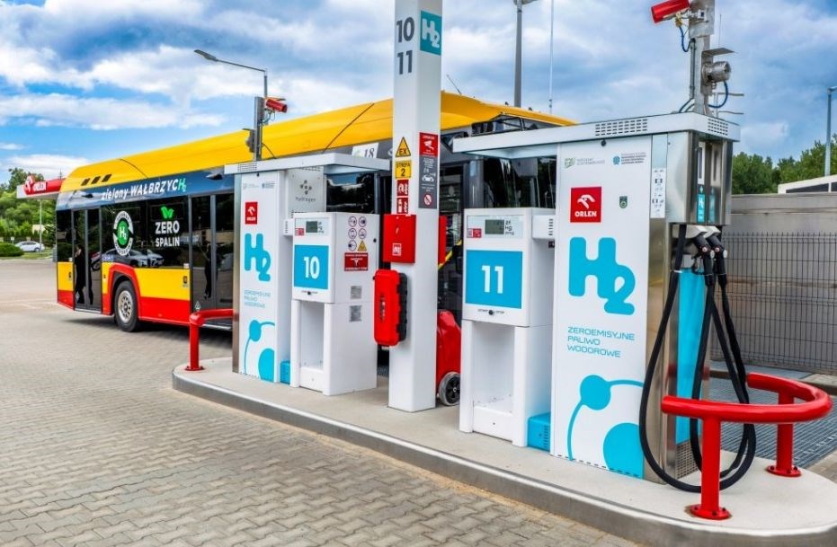 Orlen uruchomił kolejną stację tankowania wodoru