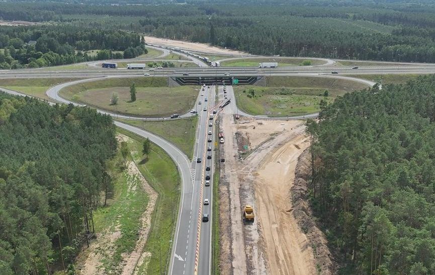 Intensywne lato na budowie S10 Bydgoszcz-Toruń