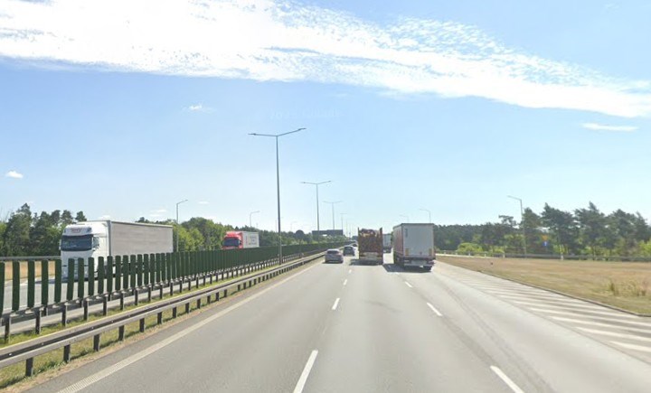 Pogoda opóźniła otwarcie węzła Poznań Luboń na A2