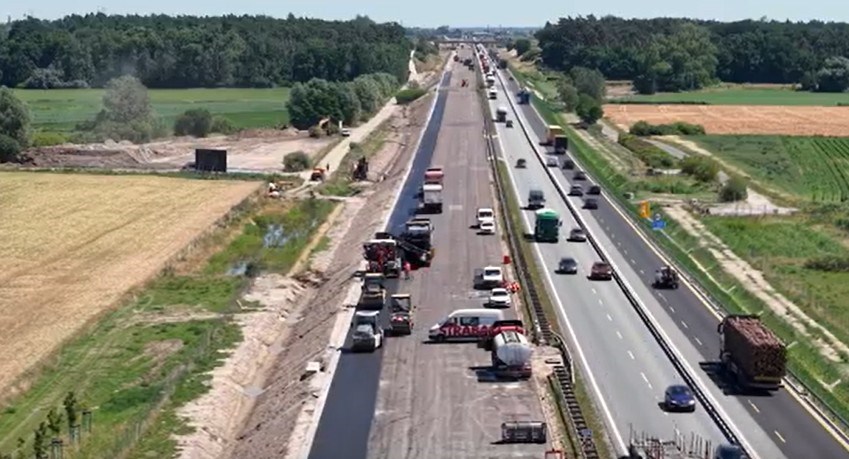 Rozbudowa koncesyjnej A2 zaawansowana w 80 proc.