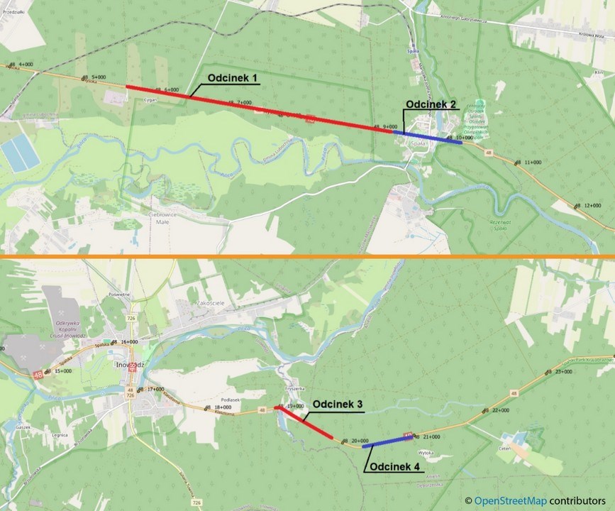 Łódzkie. Ruszą prac na DK-48 w okolicach Spały