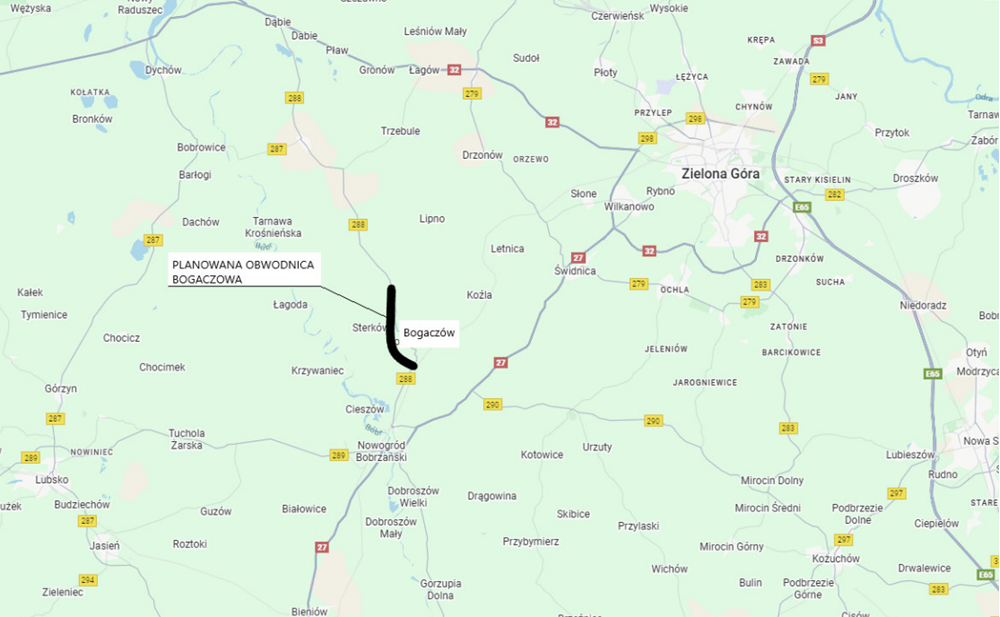 Lubuskie. Koncepcje programowe dwóch obwodnic