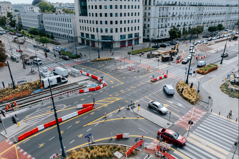 Warszawa. Jak idą prace tramwajowe wzdłuż Marszałkowskiej?