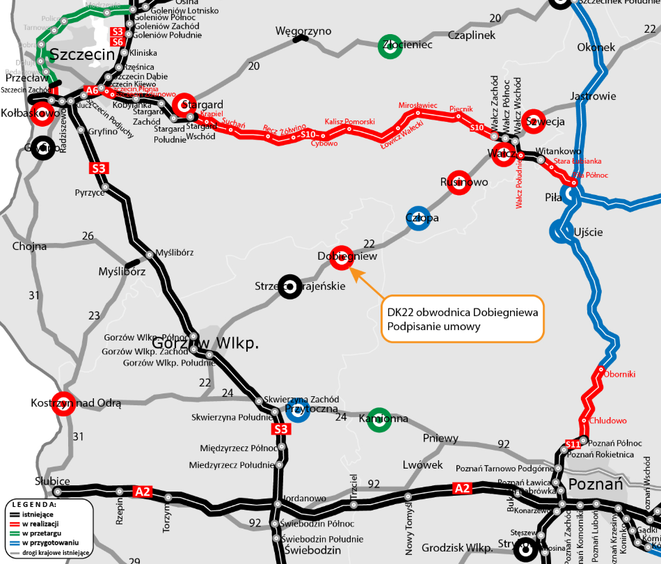 Umowa na kolejną obwodnicę w lubuskim podpisana