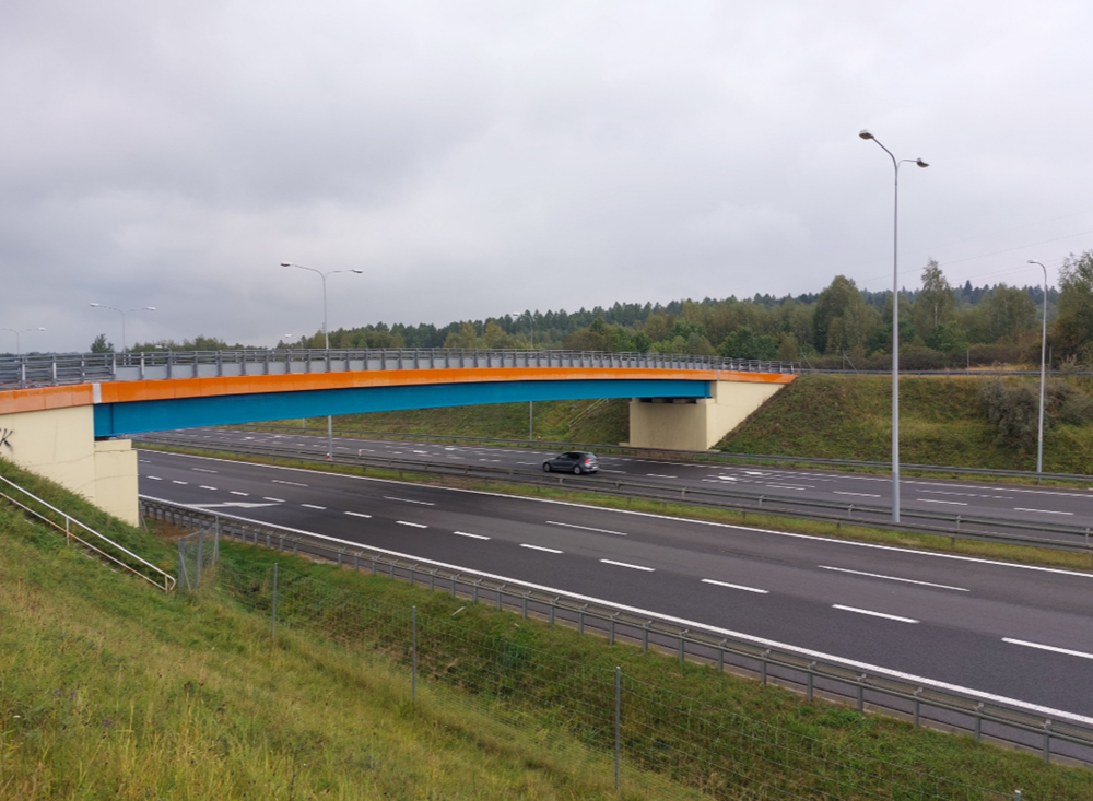 Wiadukt nad S7 pod Kielcami już wyremontowany