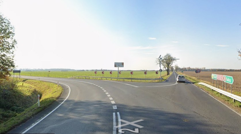 Chcą zmienić skrzyżowanie z DK-12 koło Dolska. Oferty drogie