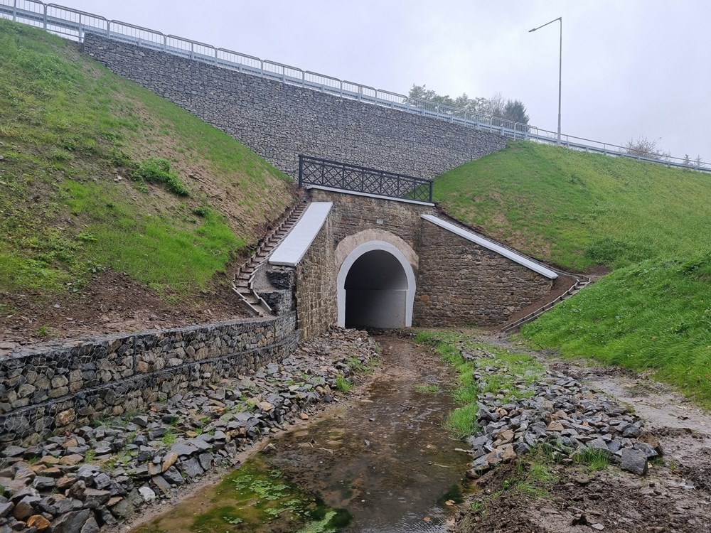 Zabytkowy przepust na Podkarpaciu zmodernizowany