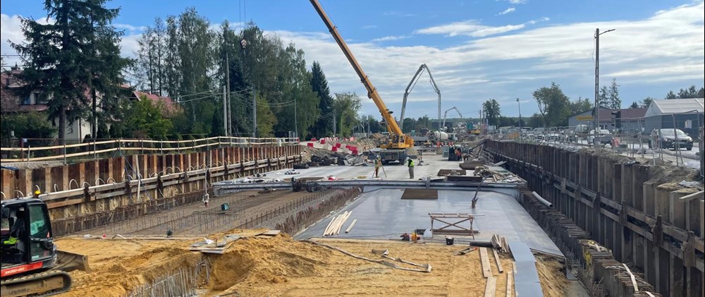 Tak powstaje tunel w Zabierzowie