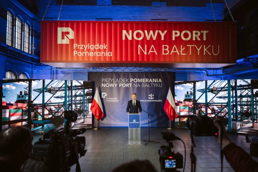 Przylądek Pomerania – terminal kontenerowy w Świnoujściu po nowemu