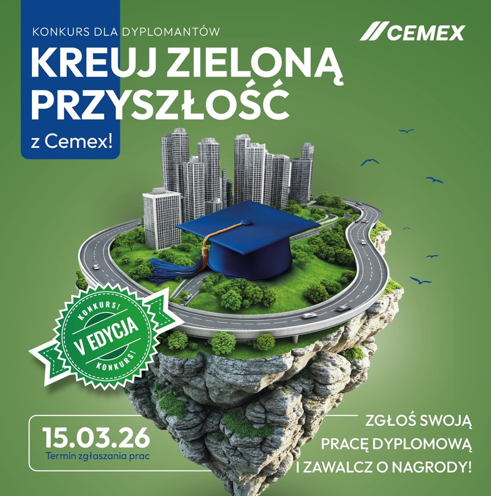 Konkurs „Kreuj zieloną przyszłość z Cemex” startuje po raz piąty