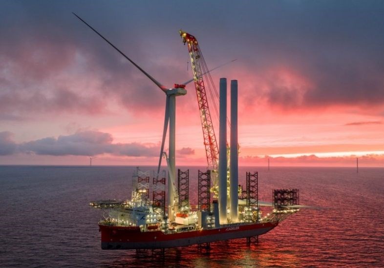 Pierwsze turbiny z polskimi gondolami na morskiej farmie wiatrowej Grupy Orlen
