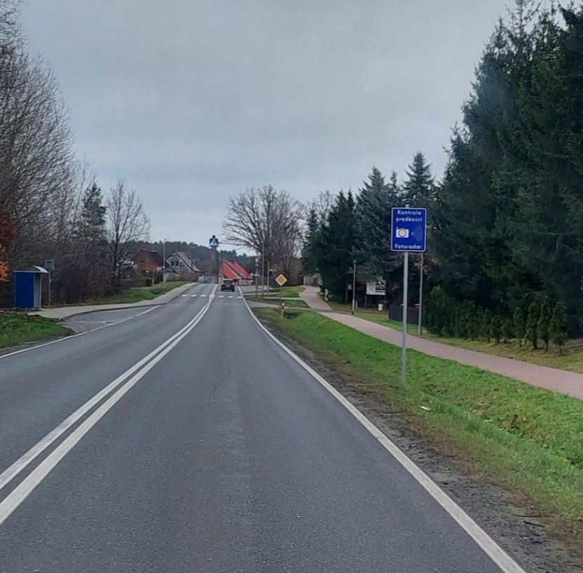 Nowy fotoradar na DK22